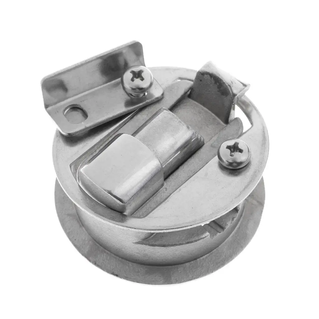 

Stainless Steel Boat Slam Latch Flush Handle Lock for Yacht Console Drawer Electrical Enclosure