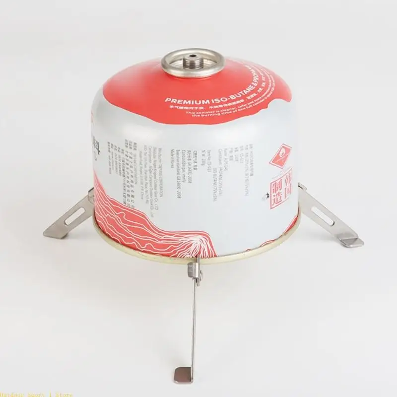 A0KA Camp stove Holder Gas Canister Stabilizer Camping Gas Tanks Support Tool