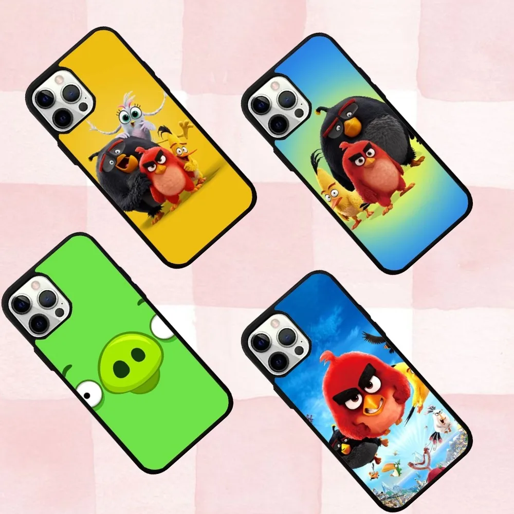 

A-Angrys Game B-Birds Phone Case For IPhone 16,se4,15,Pro,Max,Case 14,Plus,13,12,11 Magesafe Magnetic Wireless Charge Cover