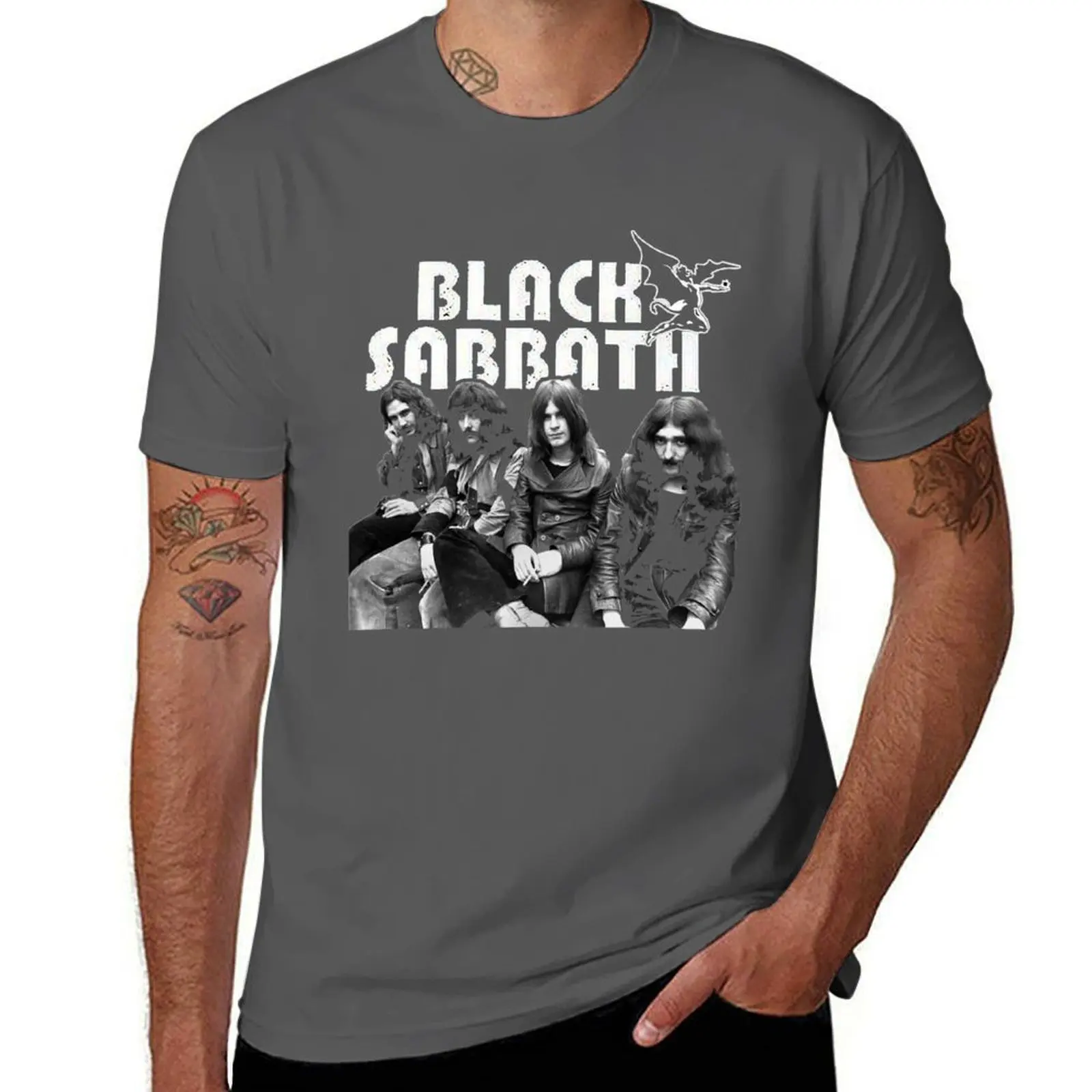 Rock band T-Shirt Sporty Breathable Short Sleeve T-Shirt