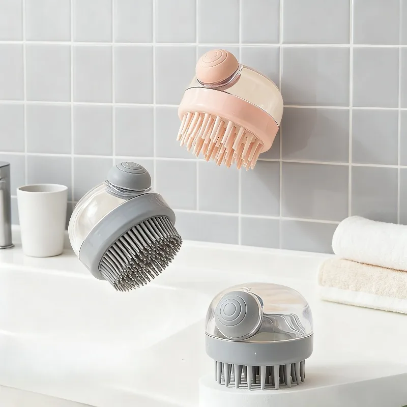 

Pet BathBrush Soft Silicone MassagerShower Gel Bath Brush Cleaning and MassageTools Comb Dog and CatCleaning and BeautyProducts