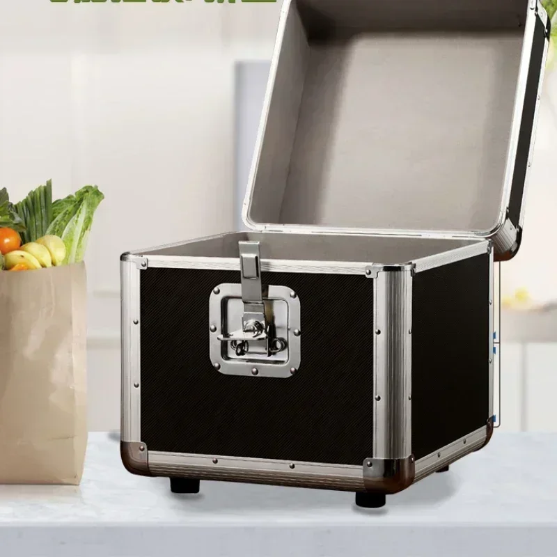 

Ящик для хранения компакт-дисков для дома, DVD-диск, чехол для дисков, чемодан для отделки альбома, 1012 дюймов, виниловый ящик для хранения