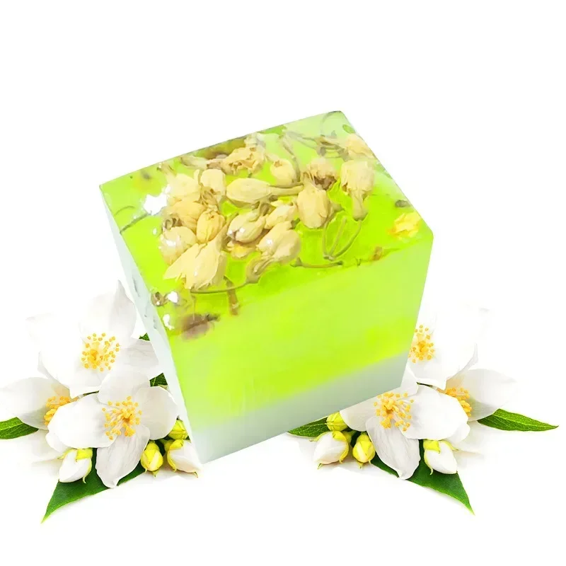 150g Dry Flower Essential Oil Soap Lavender Jasmine Rose Bath Soap Skin Care Cleansing Face Hand Nourishing Handmade Soap