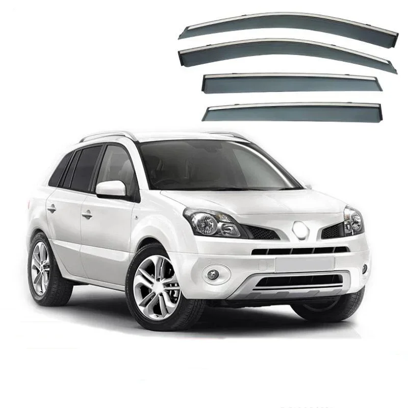 Window Visor Side Window Deflector Rain Guard Awnings & Shelters For Renault Koleos 2008 2009 2010 2011 2012 2013 2014 2015-2023