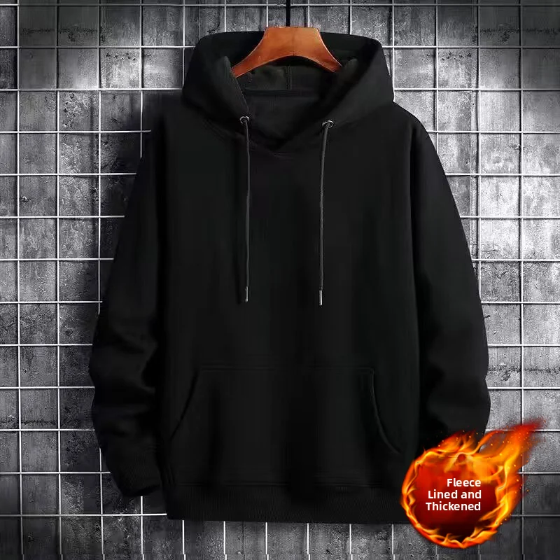 

Толстовка с капюшоном, мужская повседневная спортивная одежда Thiened Fce, осенне-зимний цвет, большой размер, уличный джет