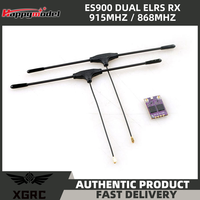 HappyModel ES900 DUAL RX ELRS Diversity Receiver 915MHz / 868MHz Built-in TCXO for RC Airplane FPV Long Range Drone