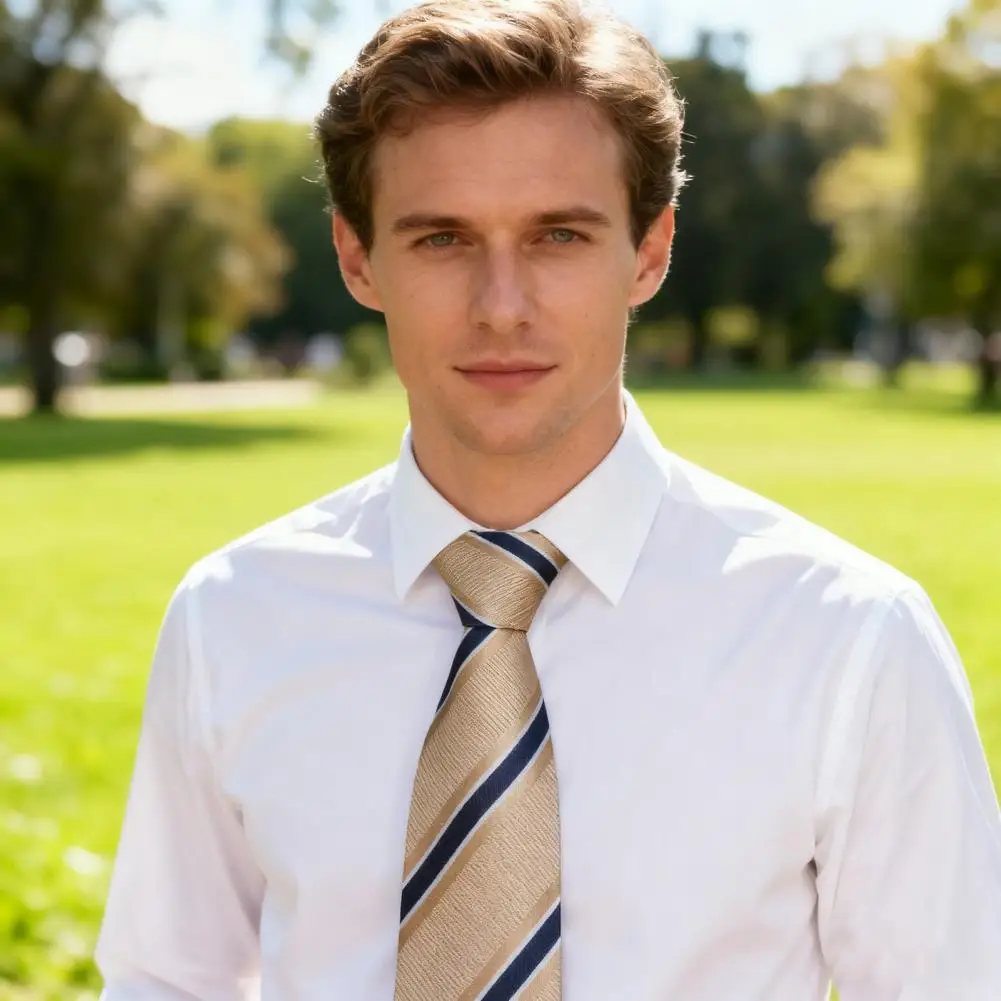 

Галстук в повседневном стиле, элегантный дизайн со стрелками, мужской костюмный галстук для официальных мероприятий, деловых встреч, свадеб, насыщенный цветной узор