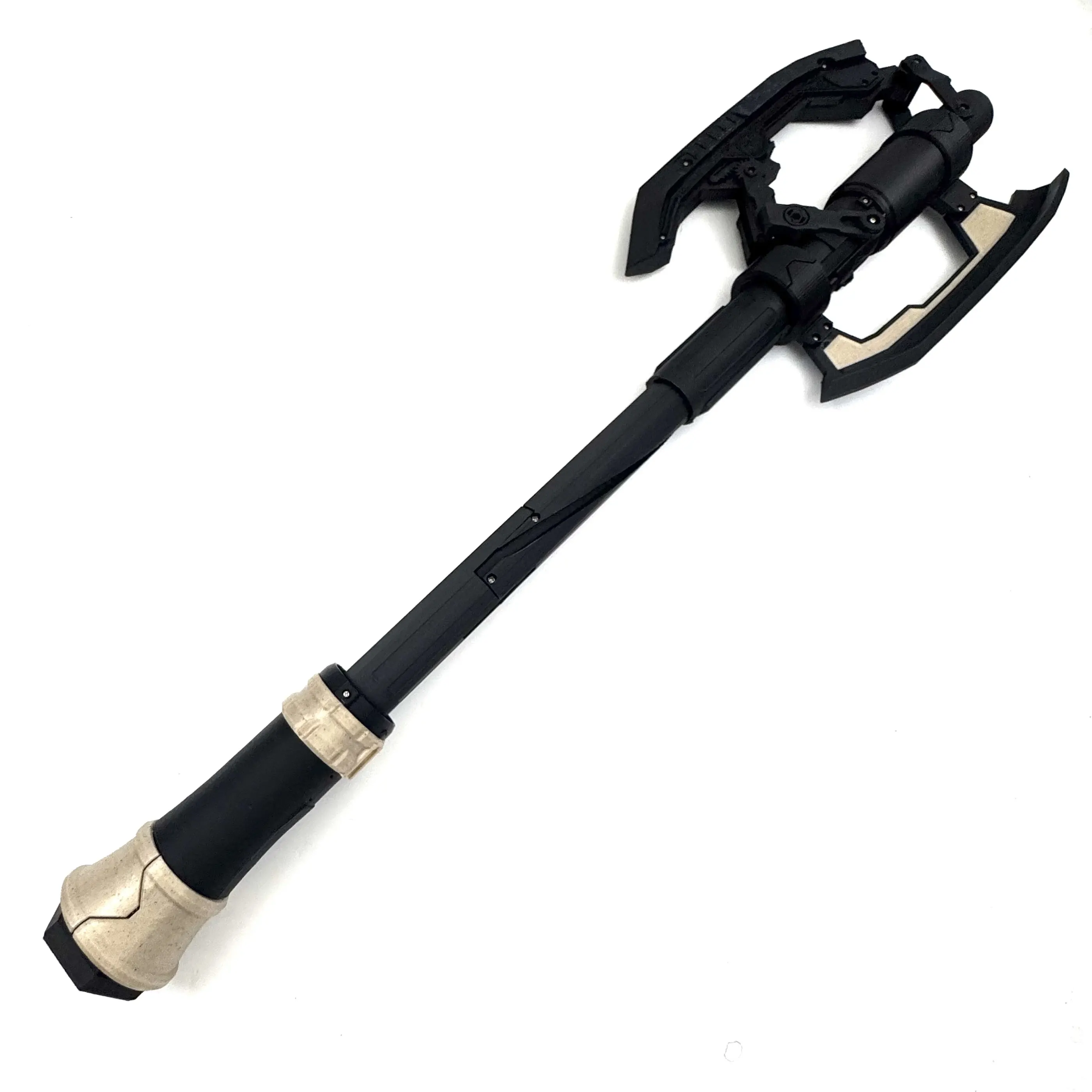 

Transformable Dual-Blade Mechanical Battle Axe Toy, Folding Cosplay Prop – Perfect Festival & Birthday Gift