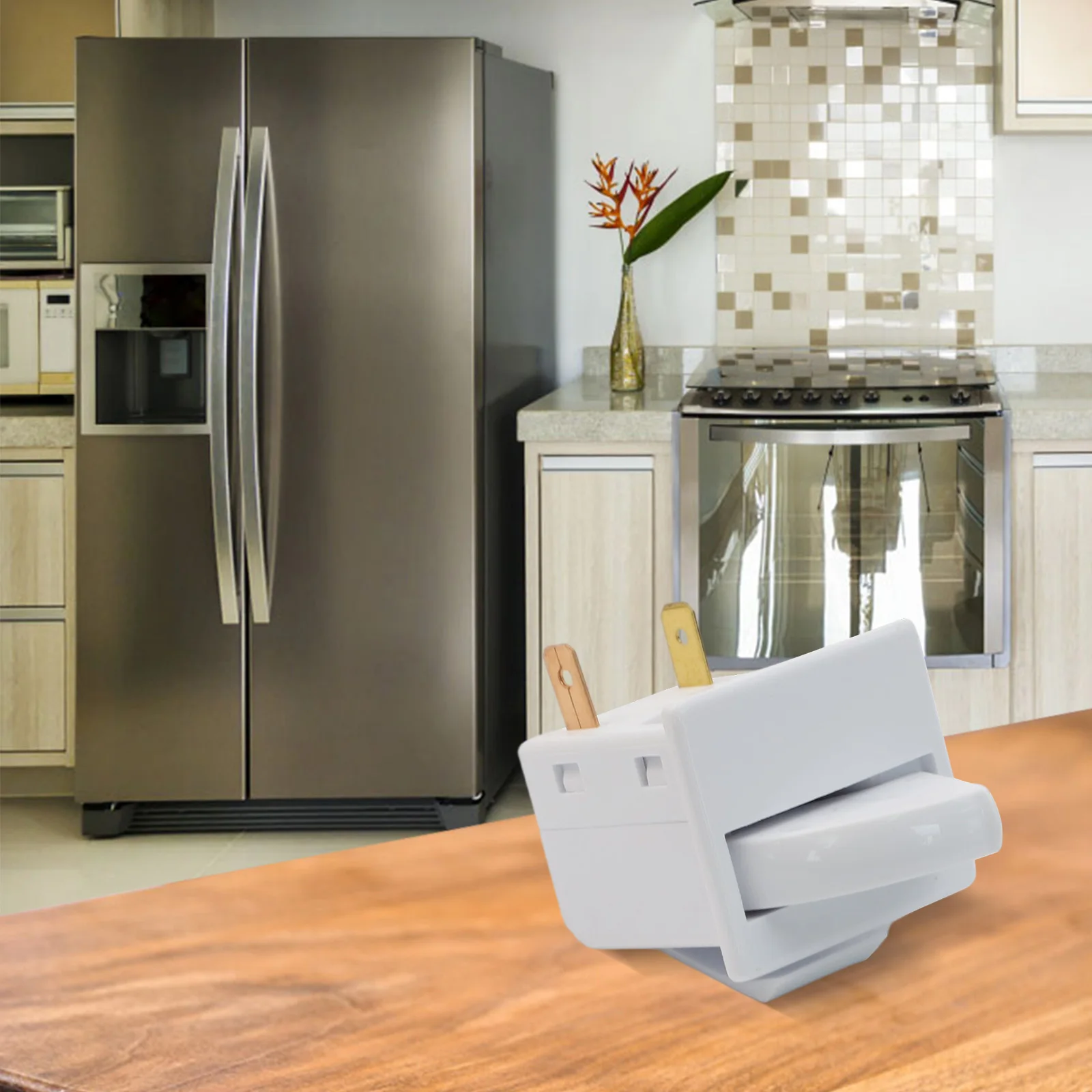 

Refrigerator Accessories Part 5A Switch 30*25mm Refrigerator Light Switch Long Operational Life Home Appliance