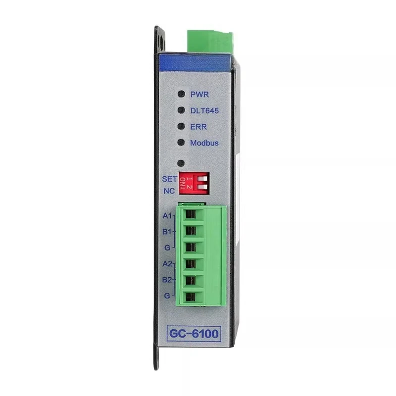 DLT645 to Ethernet port Modbus-TCP protocol converter, DL protocol centralized meter reading device, electric meter to Ethernet