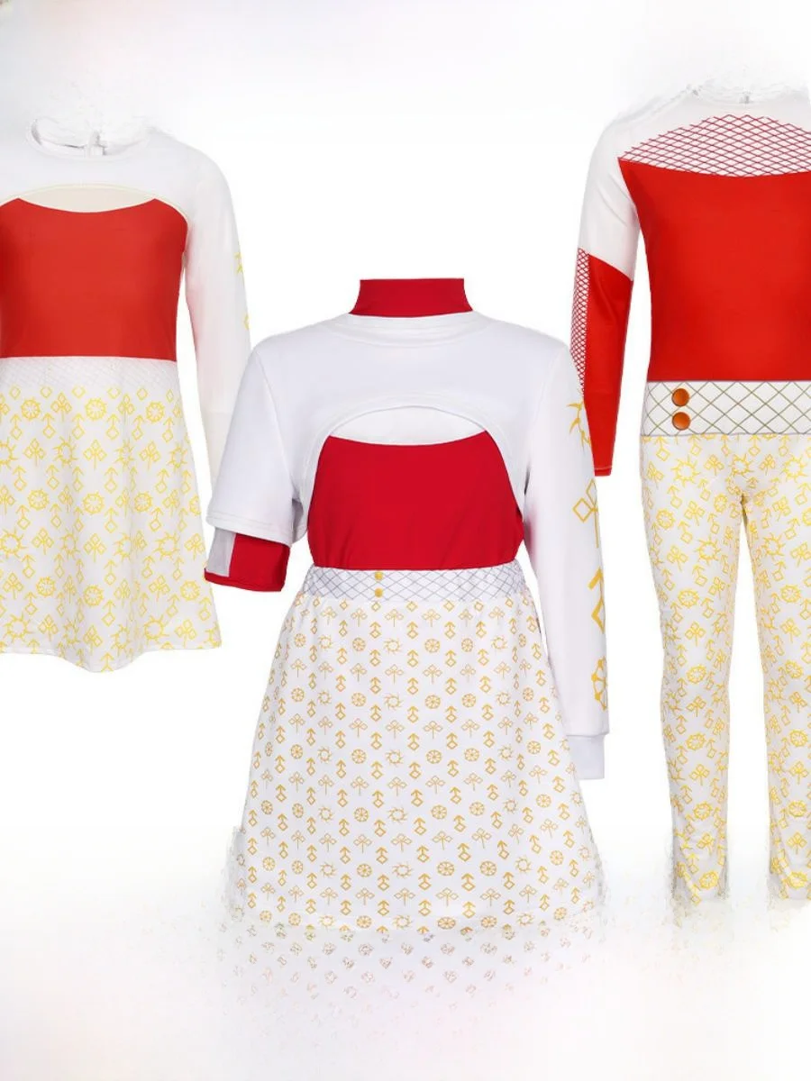 

Костюм для косплея Zombies5 Zombie High School 4, ролевой костюм на Хэллоуин, американский сериал, сценический костюм, женская мода