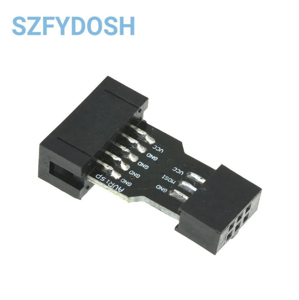 USBASP AVRISP AVR Programmer AVR ISP USB ASP ATMEGA8 ATMEGA128 supporto Win7 64 Board BTE13-006