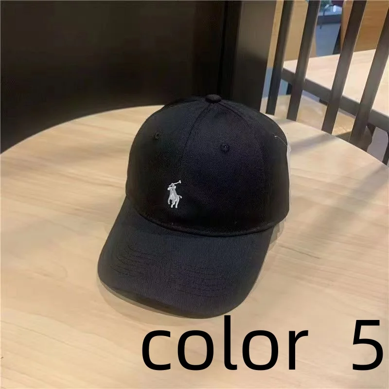 Polo baseball hat Male Korean brand soft top hat male hat female summer sun protection fashion hat