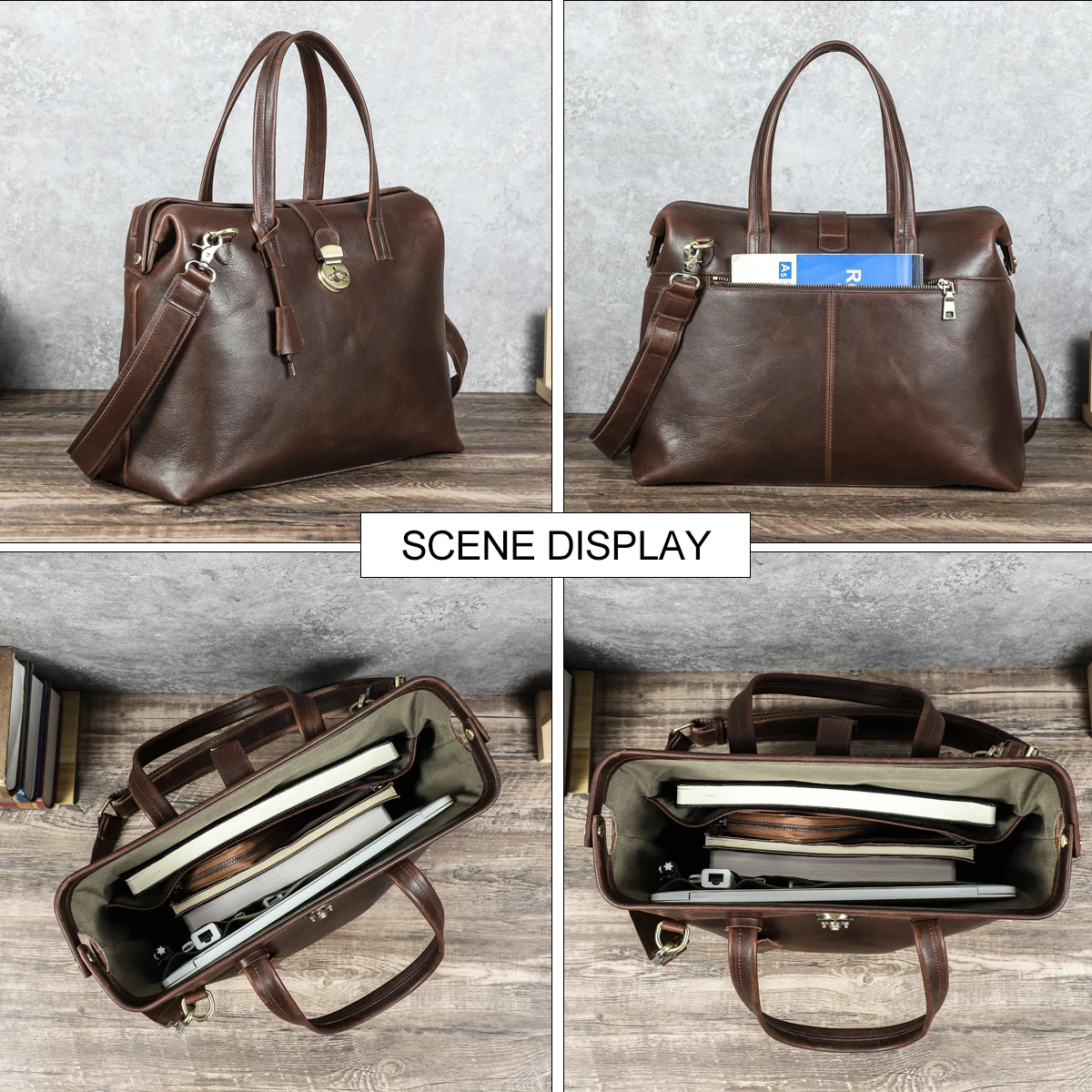 Maletines de Negocios de Cuero - Doctor Bag Leather reseña y precio