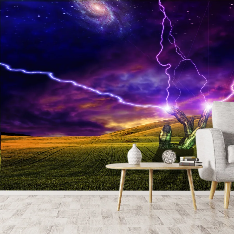 Papéis de parede modernos para sala de estar, papéis de contato para decoração de casa, painel abstrato de paredes de árvores, renovação de sofá murais