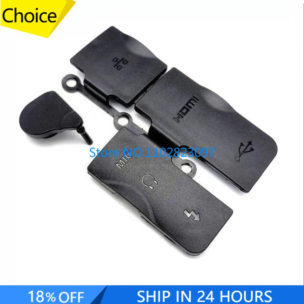 НОВЫЙ интерфейс порта расширения, USB-крышка, дверь, HDMI-совместимая резиновая крышка микрофона для Canon EOS 1DXII 1DX2 1DX Mark II, запасная часть