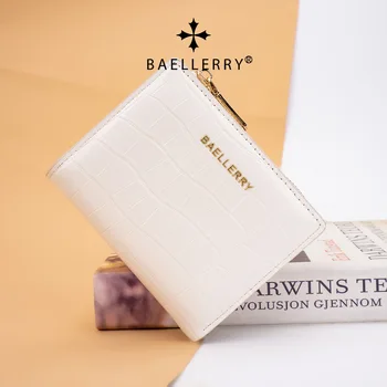 Portafoglio piccolo da donna portafoglio Bifold da donna Mini portafoglio da ragazza con cerniera corta portamonete da donna in pelle di moda portafogli per donna