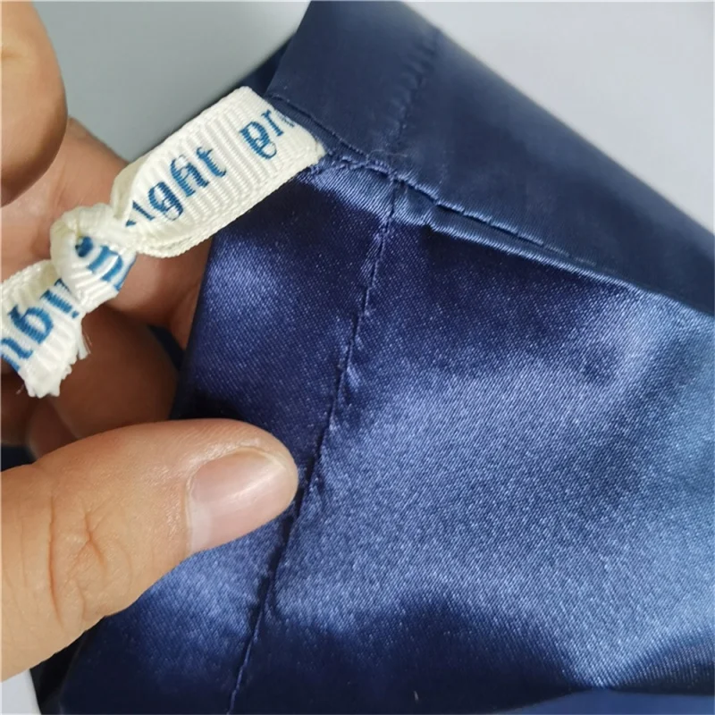 custom.Chuanghua Custom High Quality Silk Satin Dust Bags Handbags Satin Drawstring Bag