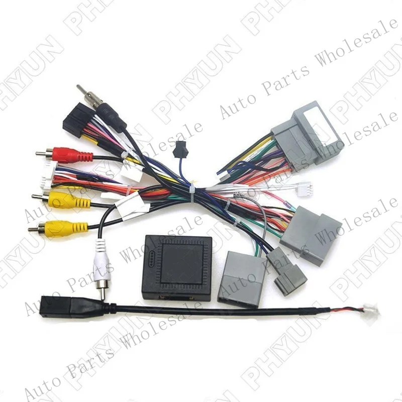Z 16Pin Car Android Stereo Wiring Harness w/Canbus For Honda Fit Vezel Jade XR-V