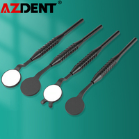 1Pcs Azdent Dental Ultra Clear Mouth Mirror Sterilizable Reflector Odontoscope Multifunction Checking Oral Detachable Handle Lab