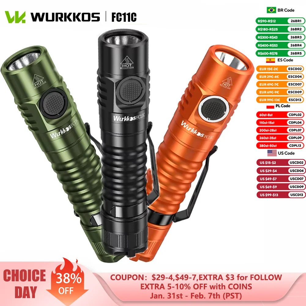 ΠΠΈΠ½ΠΈ-ΡΠΎΠ½Π°ΡΡ Wurkkos FC11C Ρ ΠΌΠ°Π³Π½ΠΈΡΠΎΠΌ, 3000 ΠΌΠΡ, ΠΏΠ΅ΡΠ΅Π·Π°ΡΡΠΆΠ°Π΅ΠΌΡΠΉ, Π²ΠΎΠ΄ΠΎΠ½Π΅ΠΏΡΠΎΠ½ΠΈΡΠ°Π΅ΠΌΡΠΉ IPX7, 1300 Π»ΠΌ, Π΄Π»Ρ ΡΡΠ±Π°Π»ΠΊΠΈ, ΠΊΠ΅ΠΌΠΏΠΈΠ½Π³Π°, ΠΏΠΎΡ
ΠΎΠ΄ΠΎΠ² ΠΠΈΠ½ΠΈ-ΡΠΎΠ½Π°ΡΡ Wurkkos FC11C Ρ ΠΌΠ°Π³Π½ΠΈΡΠΎΠΌ, 3000 ΠΌΠΡ, ΠΏΠ΅ΡΠ΅Π·Π°ΡΡΠΆΠ°Π΅ΠΌΡΠΉ, Π²ΠΎΠ΄ΠΎΠ½Π΅ΠΏΡΠΎΠ½ΠΈΡΠ°Π΅ΠΌΡΠΉ IPX7, 1300 Π»ΠΌ, Π΄Π»Ρ ΡΡΠ±Π°Π»ΠΊΠΈ, ΠΊΠ΅ΠΌΠΏΠΈΠ½Π³Π°, ΠΏΠΎΡ
ΠΎΠ΄ΠΎΠ²