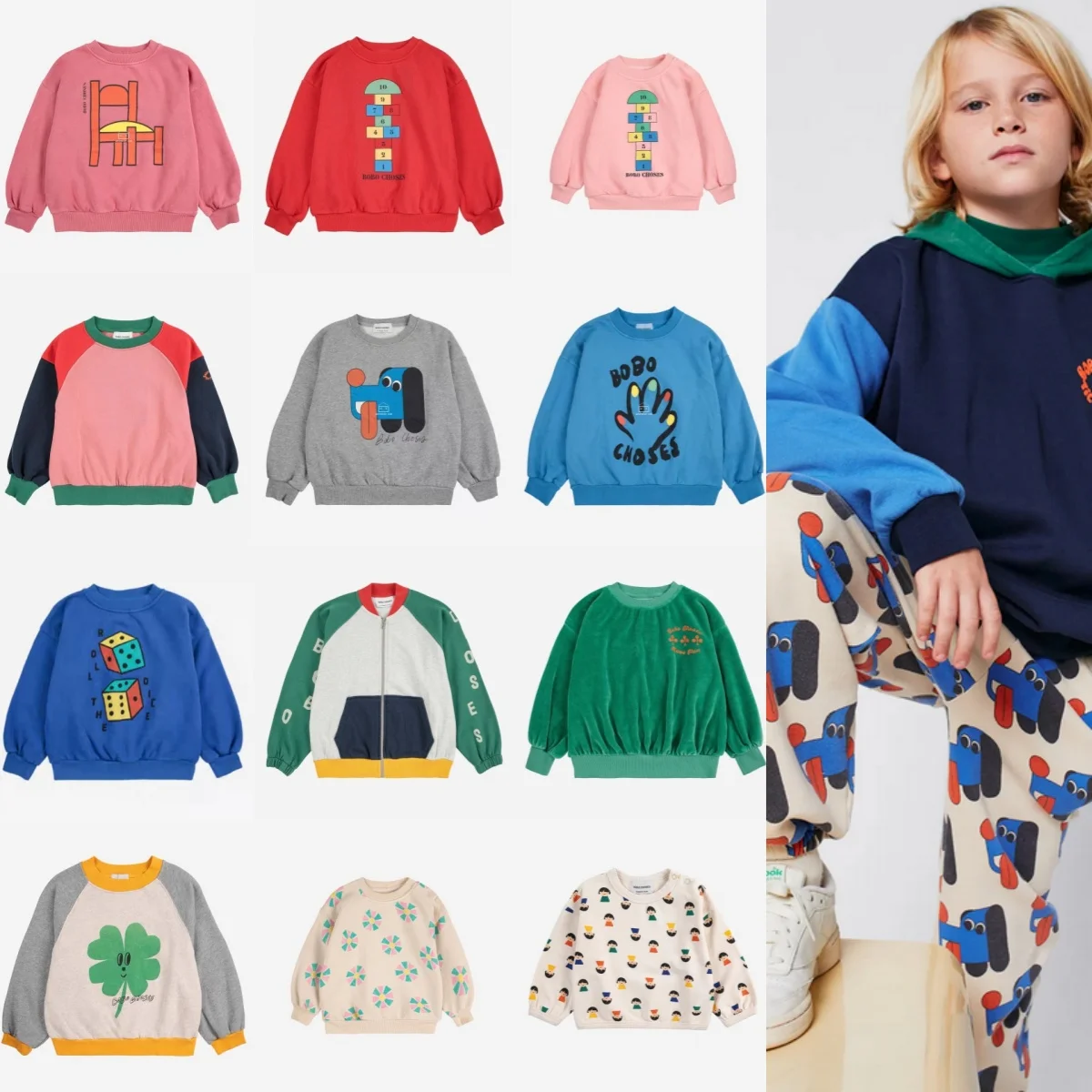 

Плюшевая бархатная толстовка с капюшоном для мальчиков и девочек, зима 2025 года, теплый пуховый пуловер | Толстовка с круглым вырезом, детская школьная одежда