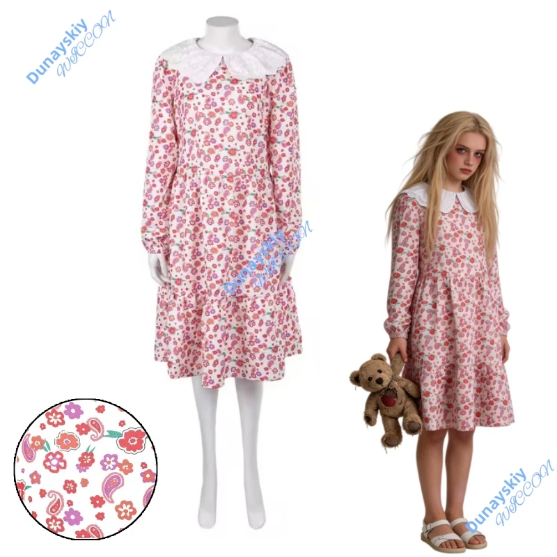 

Women Laura Fantasy Cosplay Dress Silent Theme Floral Long Sleeve Design Chic Disfraz Costume Suit Convention Halloween