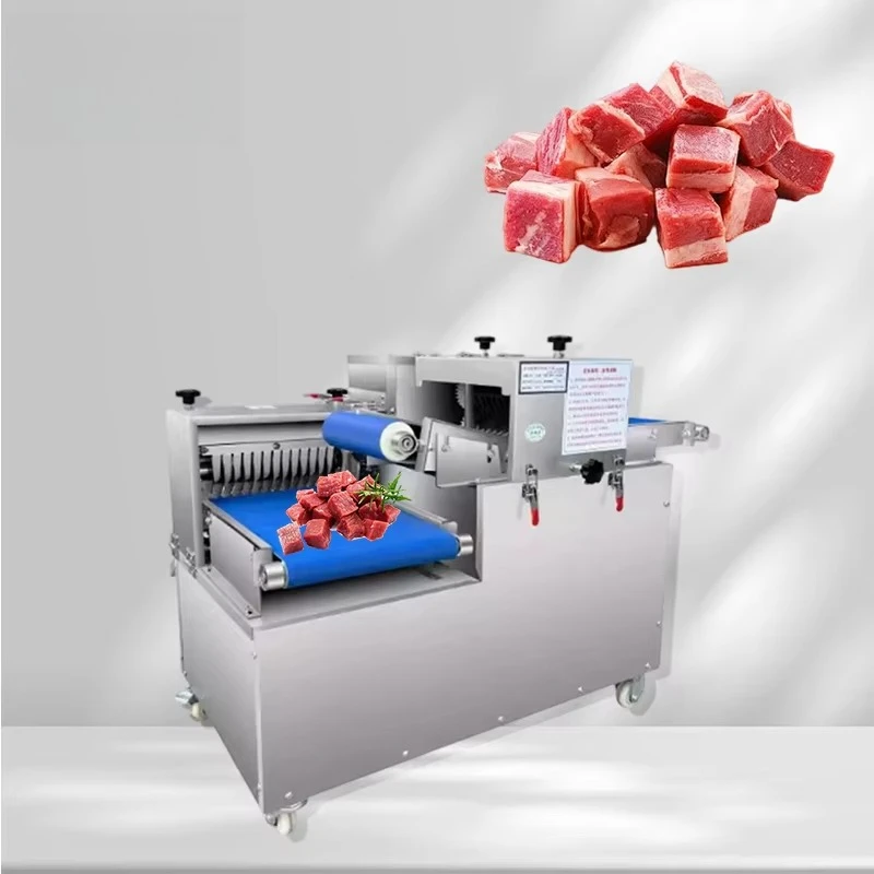 New Style Fresh Frozen Meat Cutter Machine Chicken Breast and Cheese Cube Cutting Dicer for Meat Processing
