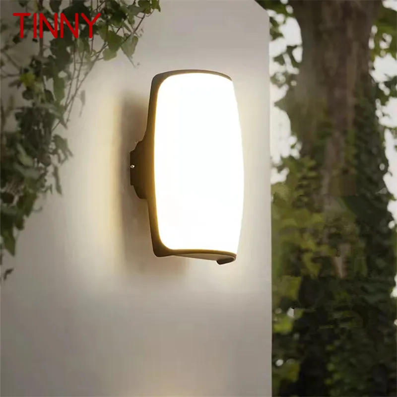 

TINNY Modern Vintage Wall Lamp Simple Creative LED Exterior Sconces Outdoor Waterproof IP65 for Villa Garden Balcony Corridor