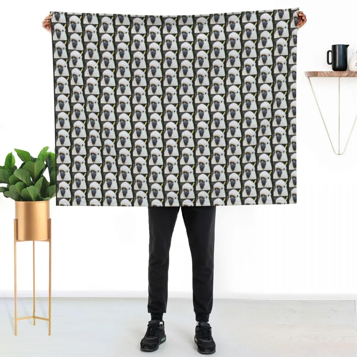 Cocky got his eye on you! Throw Blanket Extra Large Throw Luxury Designer Giant Sofa warm winter Nap Baby Blankets