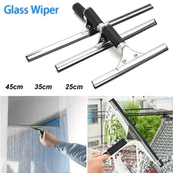 Glass Cleaning Squeegee Window Wiper 25 36 45cm Window Cleaning Tool Rubber Blade for Bathroom Shower Home Car Glass Cleaning