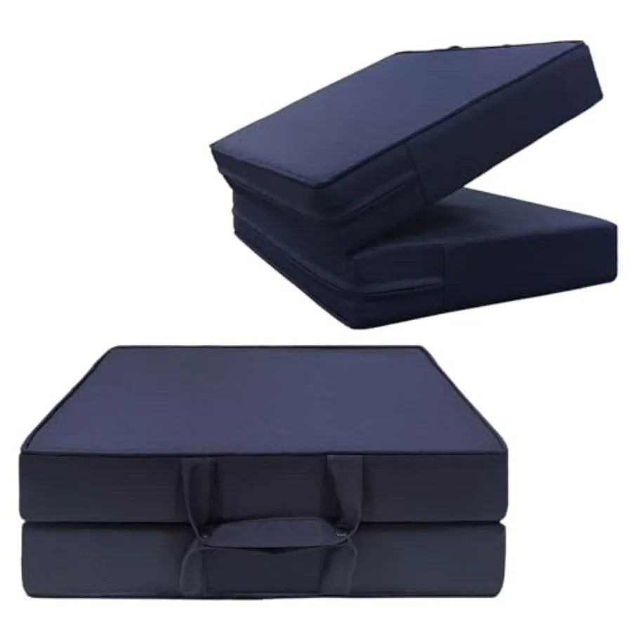 

Stadium Seat Cushion 3.15 Inch Thick Portable with Handle Bleacher Cushions for Indoor Outdoor Events Waterproof Chair Pad