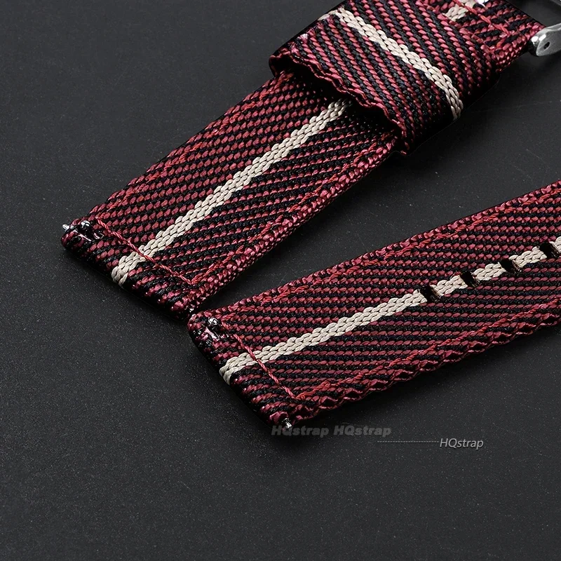 Quick Release Nylon Strap for Tudor 20 22mm Watch Band for Omega Woven Canvas Fabric Band for Seiko Men Military Sport Bracelet view 6