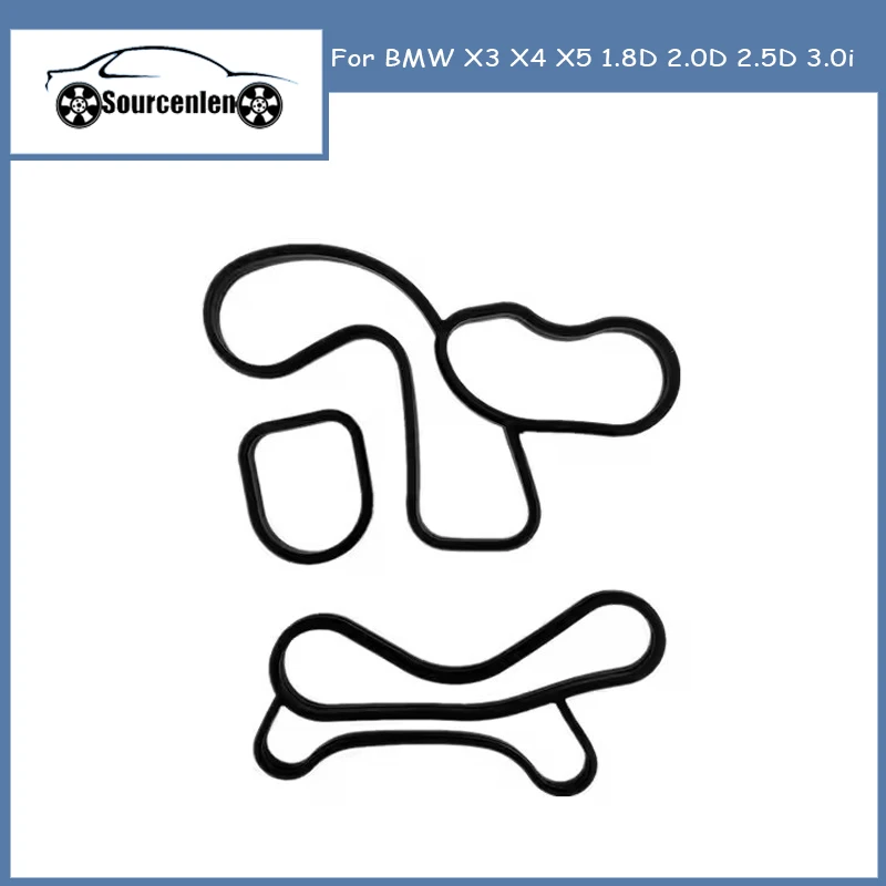 

11428591460 11428591462 Совершенно новая прокладка масляного радиатора двигателя для BMW X3 X4 X5 1.8D 2.0D 2.5D 3.0i