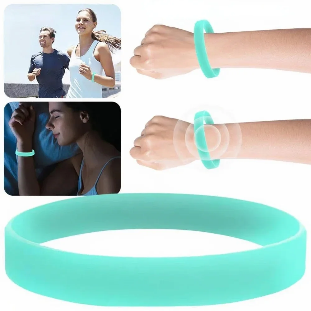 Pulseira Repelente de Mosquitos Portátil, Leve e Impermeável para Camping, Viagens e Uso Diário em Casa, Bracelete Anti-Mosquito
