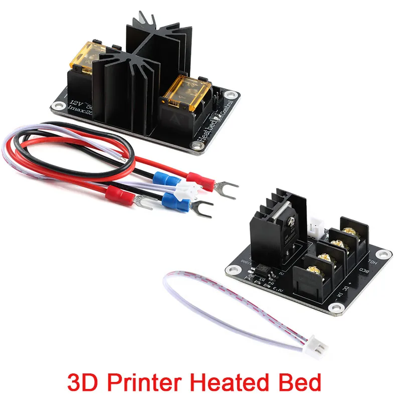 3D Printer Hot Bed Power Expansion Board Heating Controller MOSFET High Current Load Module 25A 30A 12or24V for 3D Printer Parts