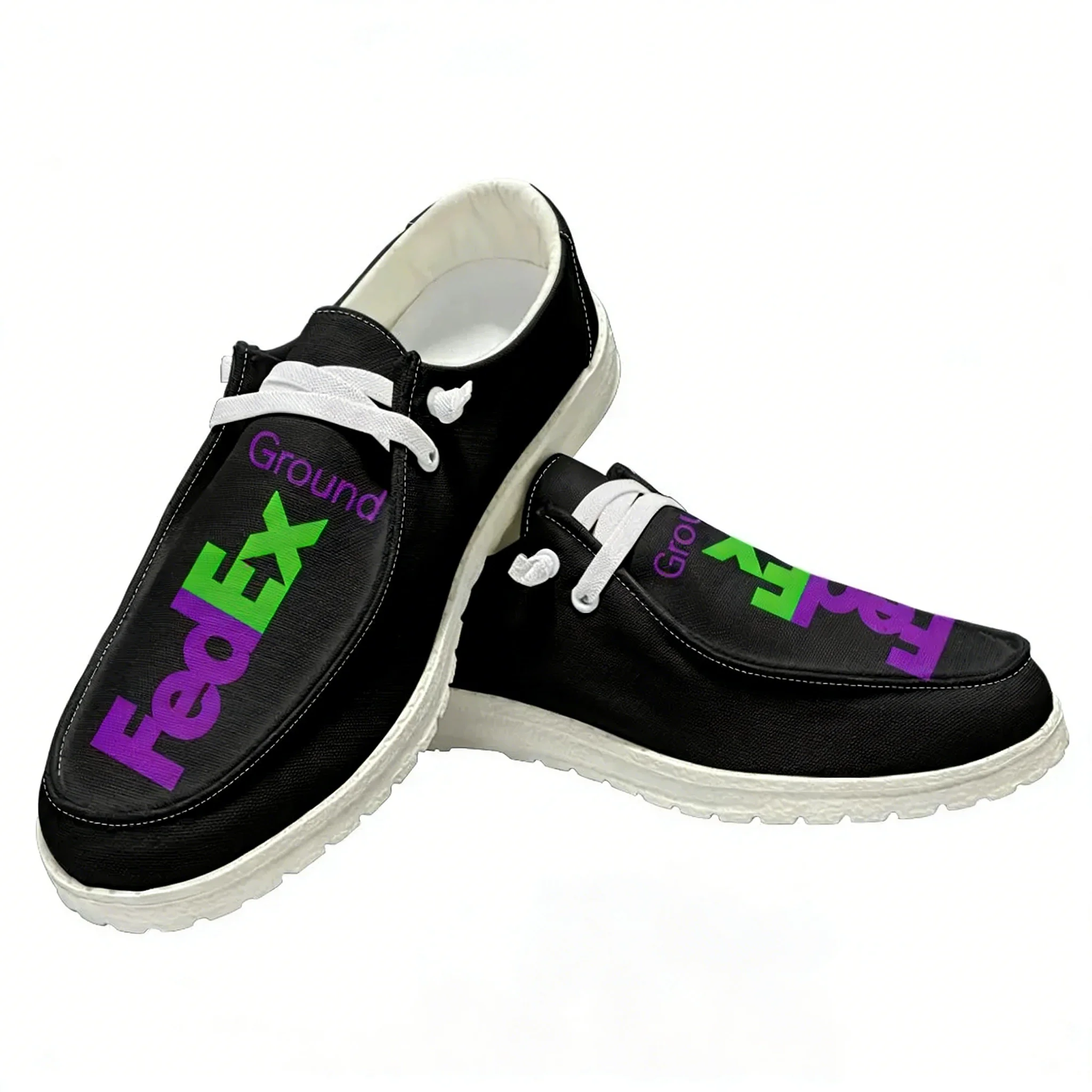 

FedEx Express Casual Shoes Men Woman Rap Dance Singer Flat Shoe Breathable Outdoor Lightweight Footwear Couple Shoe