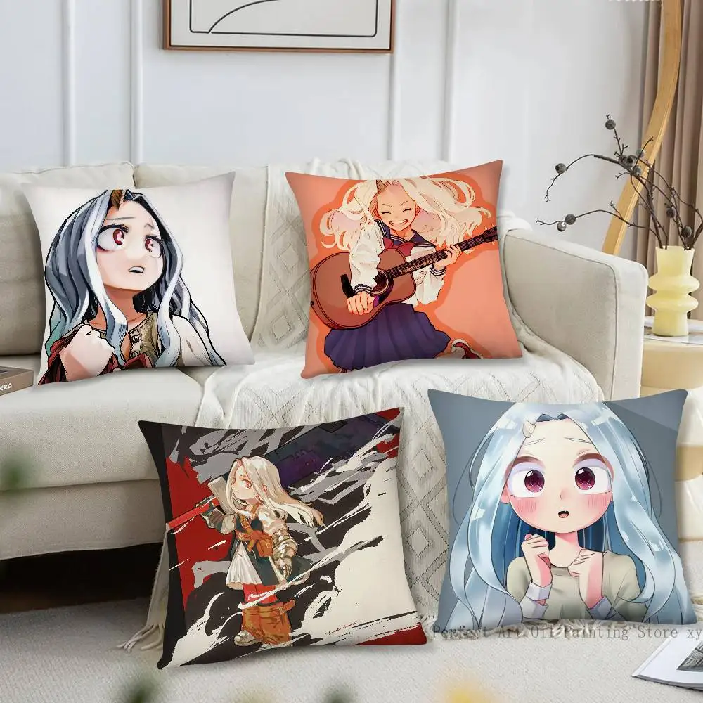 Eri Anime My H-Hero Academia Pillow Case Fashion Square Pillowcase Bedroom Sofa Room Ins Decoration Leisure