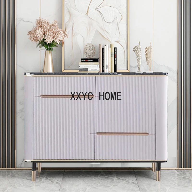 

Shoe Entrance Cabinet Italian Porch Cabinet Modern Sideboard Cabinet 1.6 M Marble Foyer