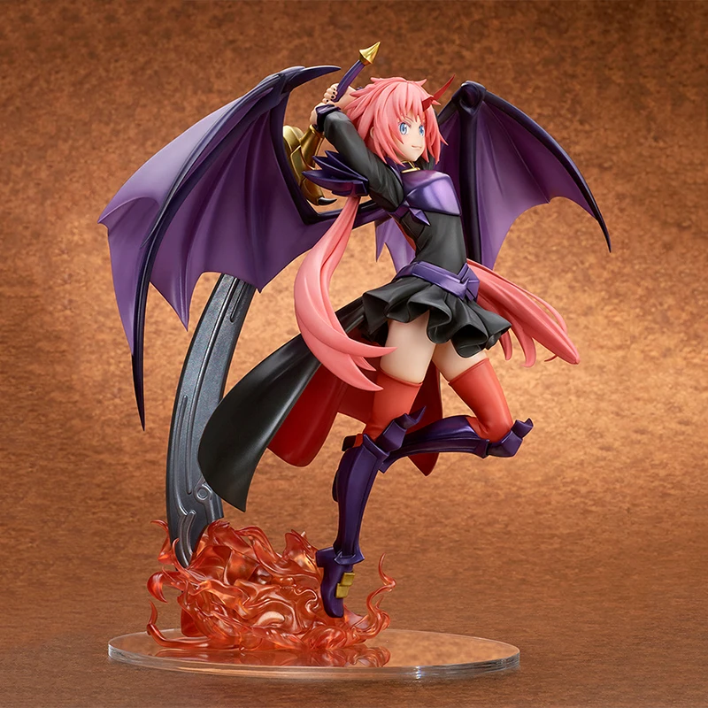 In Stock Genuine Original QuesQ Milim Nava Drago-Nova That Time I Got Reincarnated As A Slime Action Anime Figure Dolls Ornament