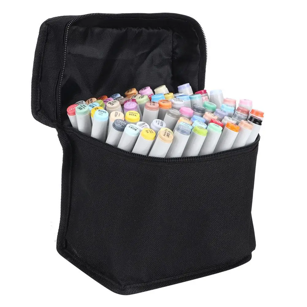 72 Colors Alcohol Double Head Art Marker Pen Industrial Design Drawing Tool Set