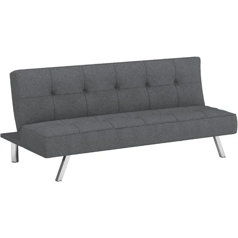 Serta Rane Convertible Sofa Bed, Charcoal