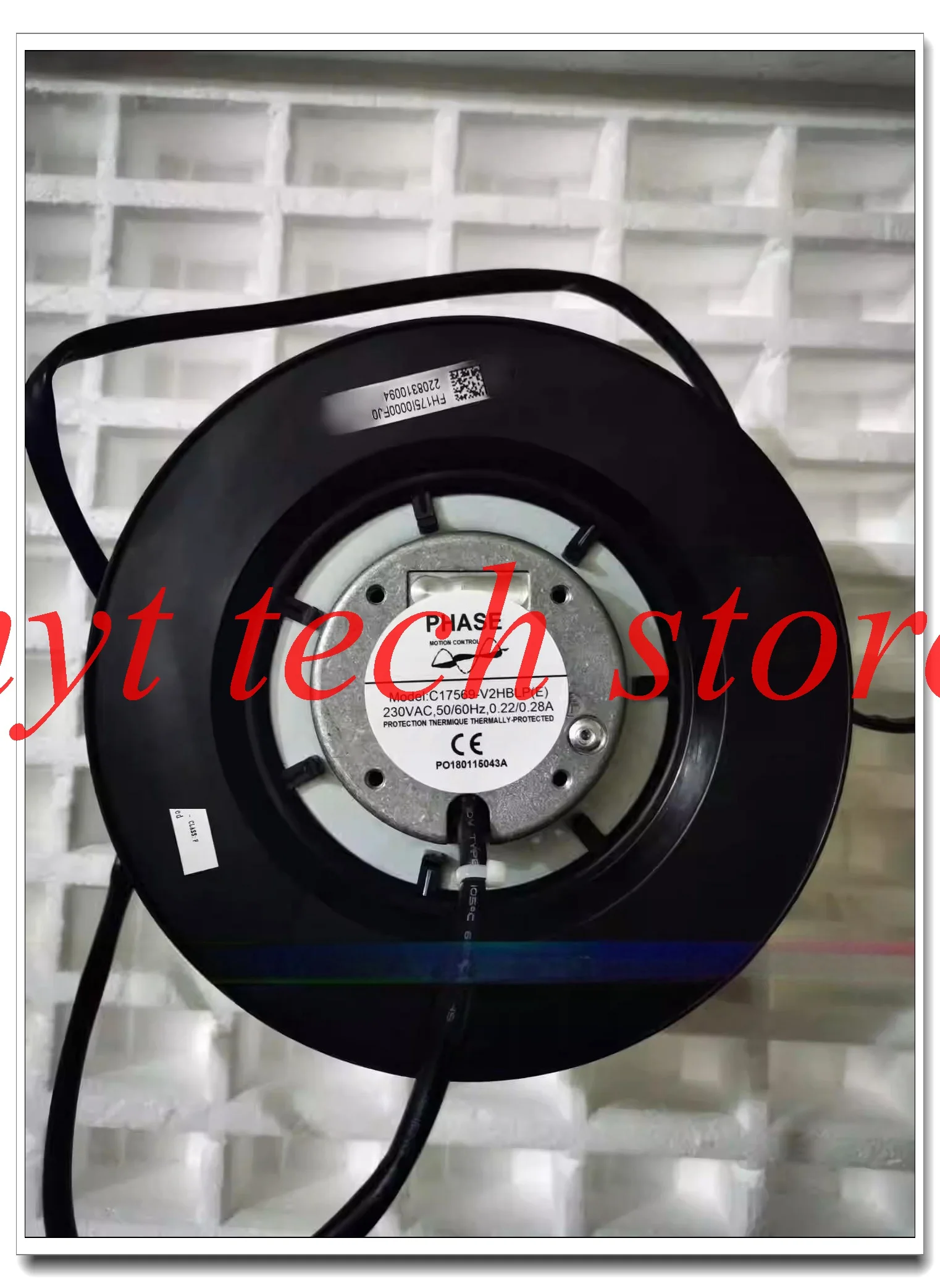 

Original C17569-V2HBLP 230V electronic cooling fan ,100% test work before shipment