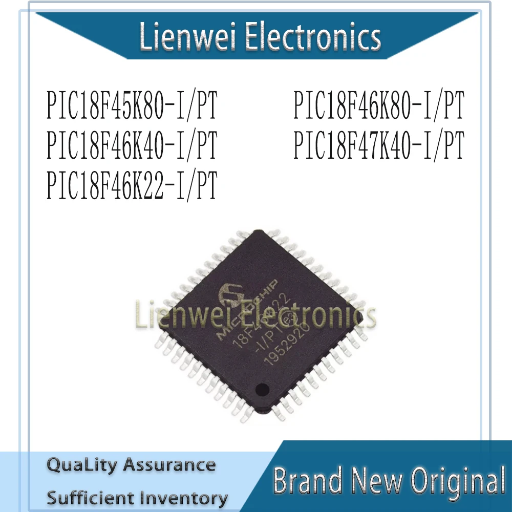 

PIC18F45K80-I/PT PIC18F46K80-I/PT PIC18F46K40-I/PT PIC18F47K40-I/PT PIC18F46K22-I/PT IC MCU Chipset TQFP-44