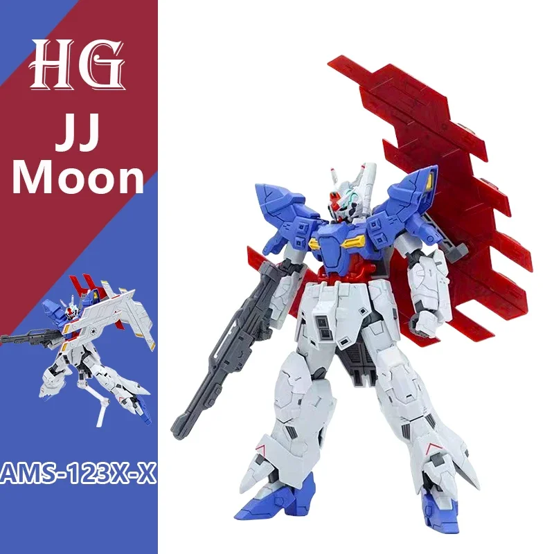 Assembled Model AMS-123X-X Moon Mecha HG 1/144 Animated Doll Movable Joint Kit Model Gift Toy Collection Ornaments