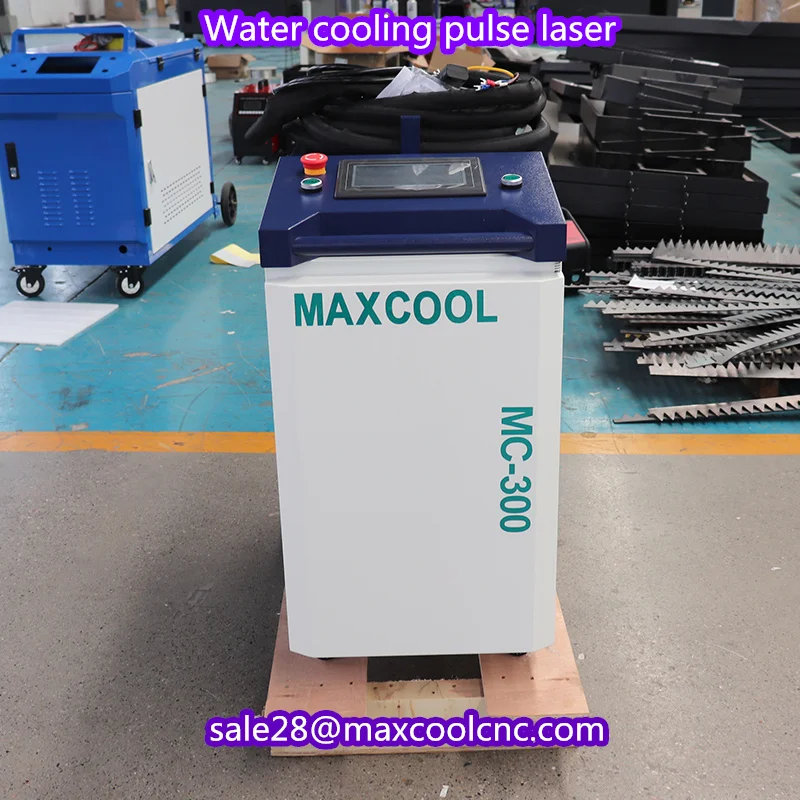 2025 300w Pulse Laser Cleaning Tool Rust Remover Machine Laser Cleaning Machines Laser Equipment Paint Power Coat Water Cooling