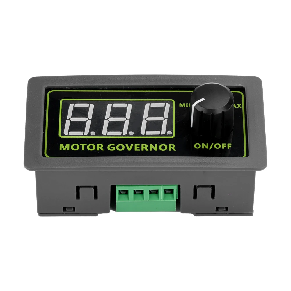 Controlador de Motor de CC, velocidad ajustable PWM, codificador de pantalla Digital, ciclo de trabajo 0-100% ajustable, 7-60V, 12V, 24V, 7A/15A
