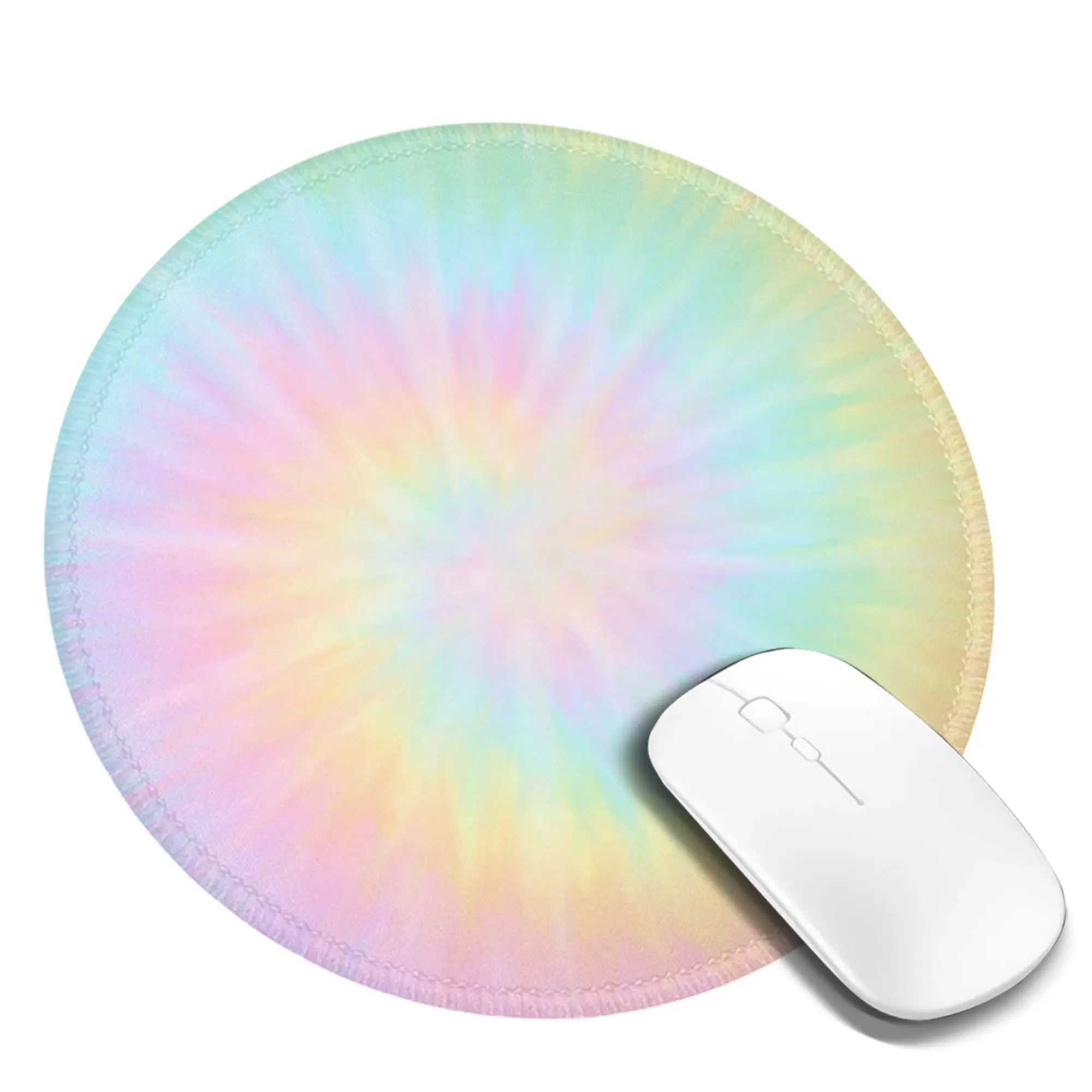 Tie dye pastel wallpaper Mouse Pad Computer Keyboard Mouse Mat Gaming PC Laptop Desk Mat Office Accessories Table Mats