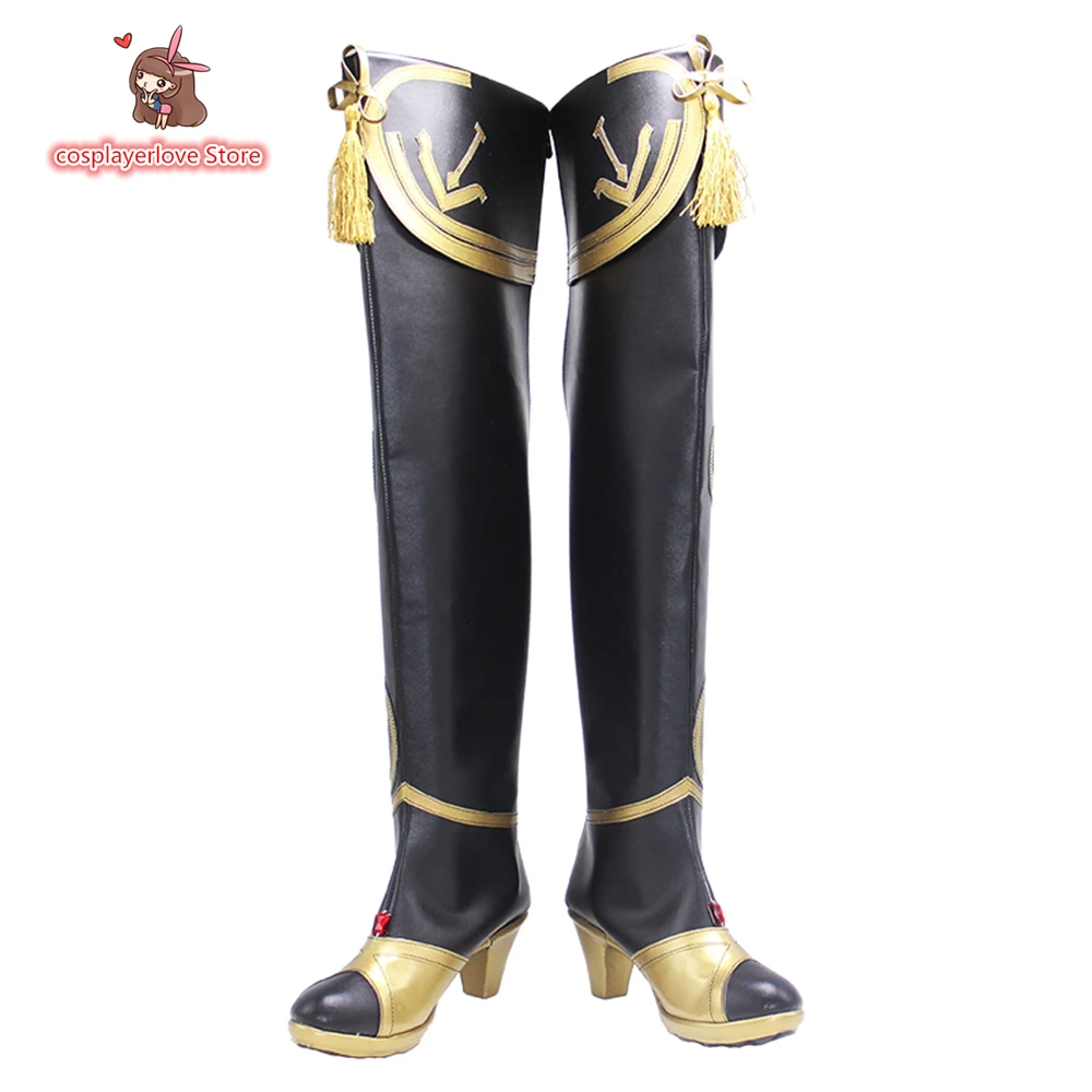 

Genshin Impact Beidou Cosplay Shoes Boots Halloween Carnival Cosplay