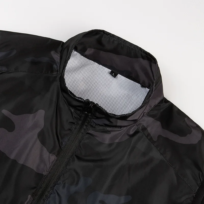 Chaleco de ventilador de verano para hombre, ropa de aire acondicionado de refrigeración USB, chaqueta sin mangas de camuflaje para pesca al aire